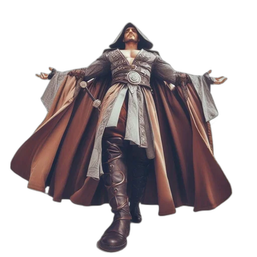 jacket, concept art, 3d render, fantasy art transparent PNG cut-out