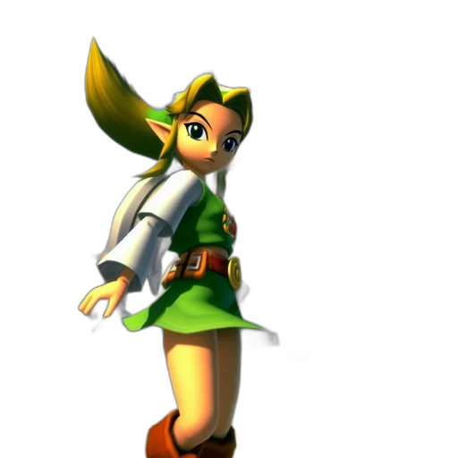 staff, dress, weapon, 3d render transparent PNG cut-out