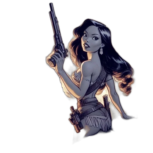 weapon, staff, concept art, comic book art transparent PNG cut-out