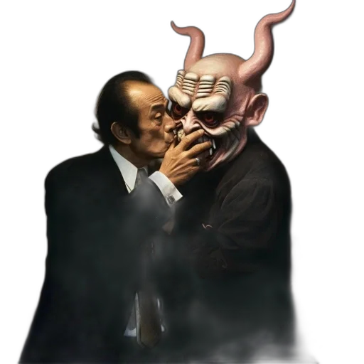 mask, face, creature, staff transparent PNG cut-out