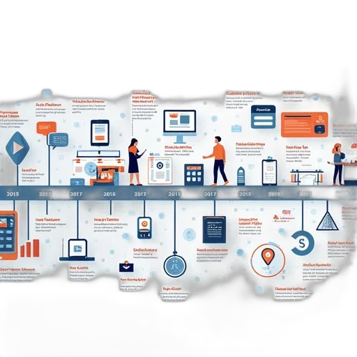 marketing, promotion, timeline, poster transparent PNG cut-out
