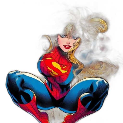 comic book art, concept art, fantasy art, cartoon transparent PNG cut-out