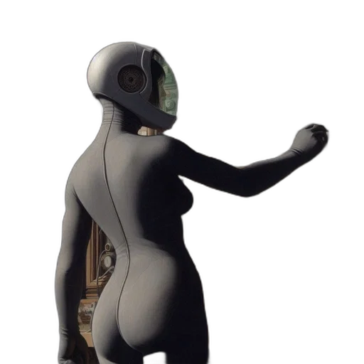 robot, mask, creature, animal transparent PNG cut-out