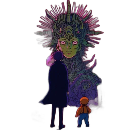mask, crown, creature, hat transparent PNG cut-out