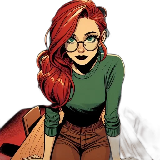 comic book art, cartoon, concept art, fantasy art transparent PNG cut-out