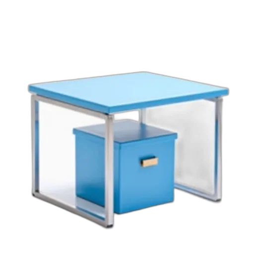 furniture, robot, jewelry, 3d render transparent PNG cut-out