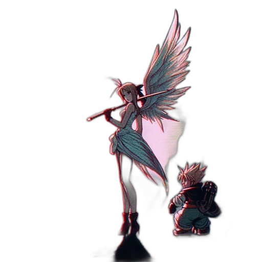 staff, creature, weapon, concept art transparent PNG cut-out