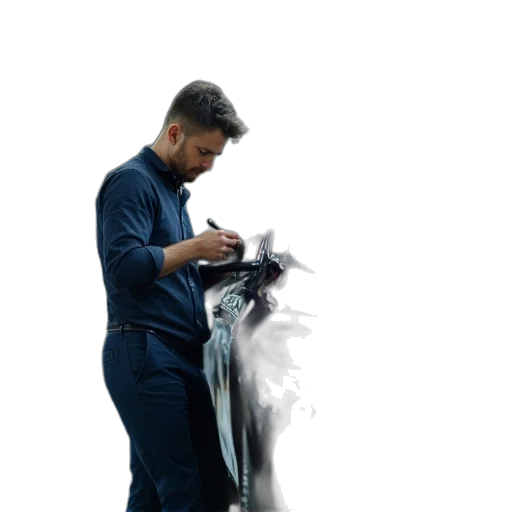 staff, jacket, robot, animal transparent PNG cut-out