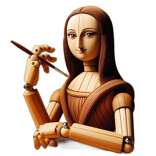 robot, staff, jewelry, pixel art transparent PNG cut-out