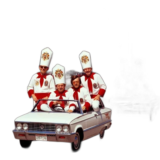 car, staff, robot, concept art transparent PNG cut-out