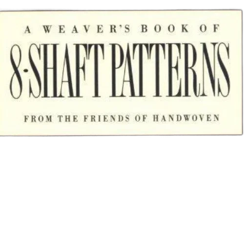 weaver, book, 8-shaft, patterns transparent PNG cut-out