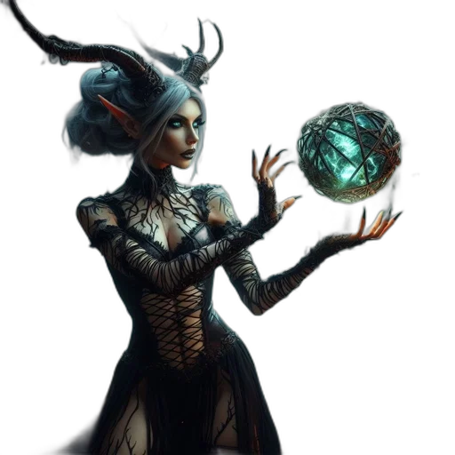 staff, mask, fantasy art, concept art transparent PNG cut-out