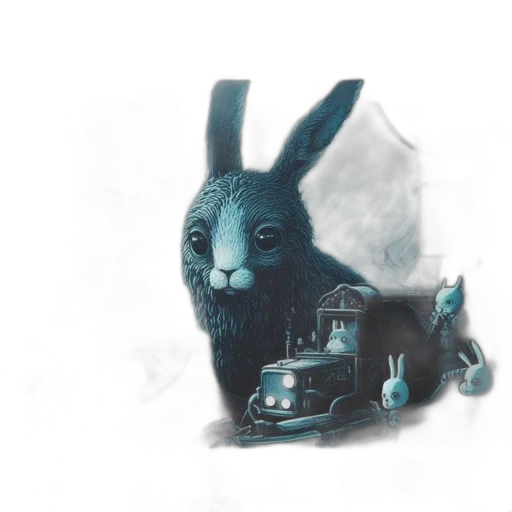 creature, mask, animal, robot transparent PNG cut-out