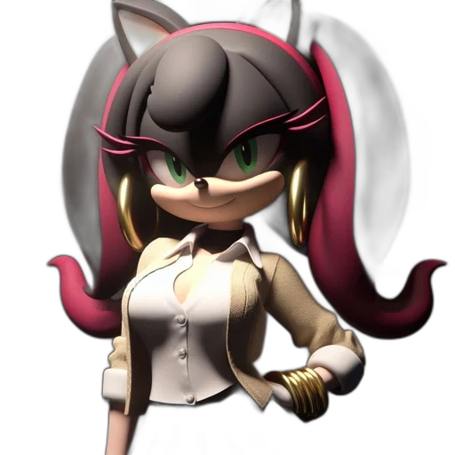 staff, 3d render, concept art, anime transparent PNG cut-out