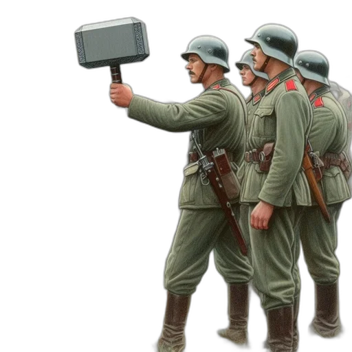 weapon, staff, hat, sword transparent PNG cut-out