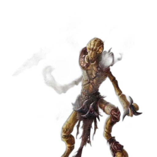 creature, staff, mask, robot transparent PNG cut-out