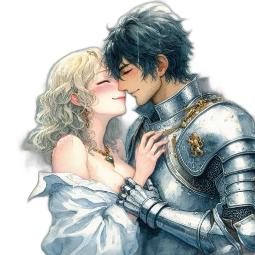 sword, dragon, watercolor, fantasy art transparent PNG cut-out