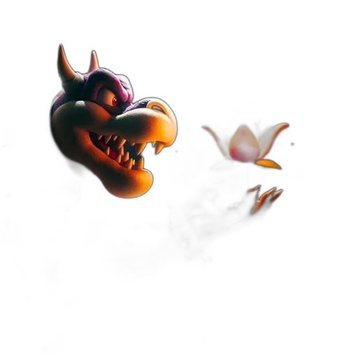 dragon, mask, creature, weapon transparent PNG cut-out