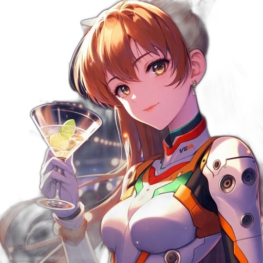 robot, staff, weapon, face transparent PNG cut-out