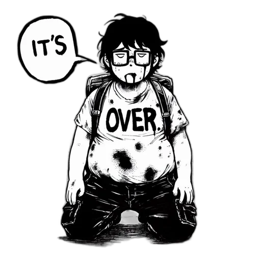 jacket, comic book art, concept art, cartoon transparent PNG cut-out