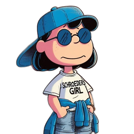 jacket, hat, cartoon, concept art transparent PNG cut-out