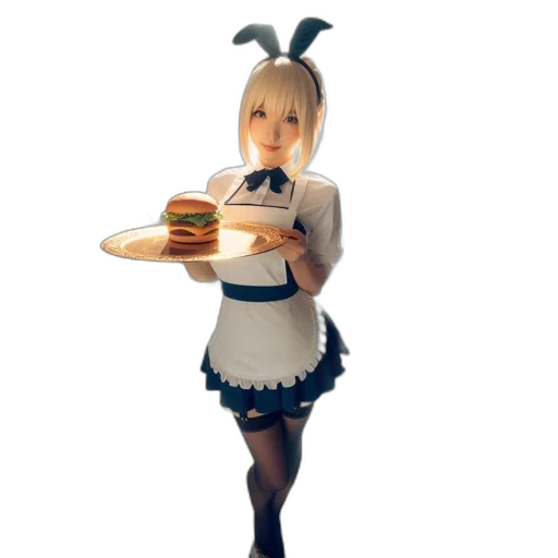 food, dress, robot, staff transparent PNG cut-out