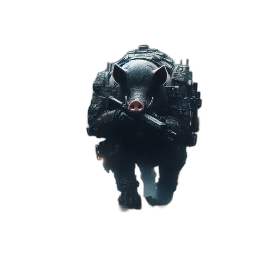robot, creature, weapon, animal transparent PNG cut-out