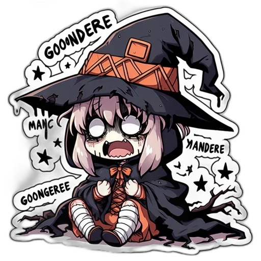 hat, creature, weapon, staff transparent PNG cut-out