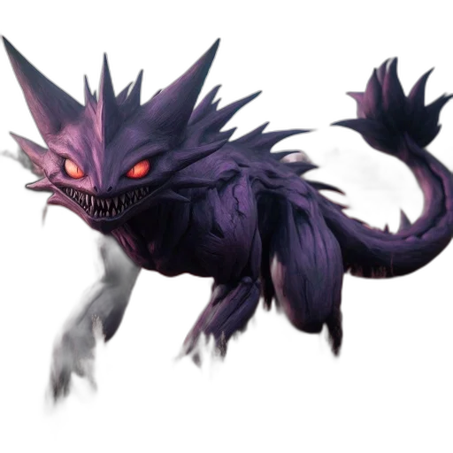 dragon, creature, animal, staff transparent PNG cut-out