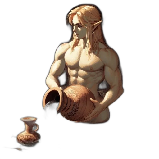 food, creature, hair, concept art transparent PNG cut-out