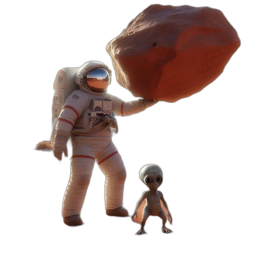 robot, creature, food, concept art transparent PNG cut-out