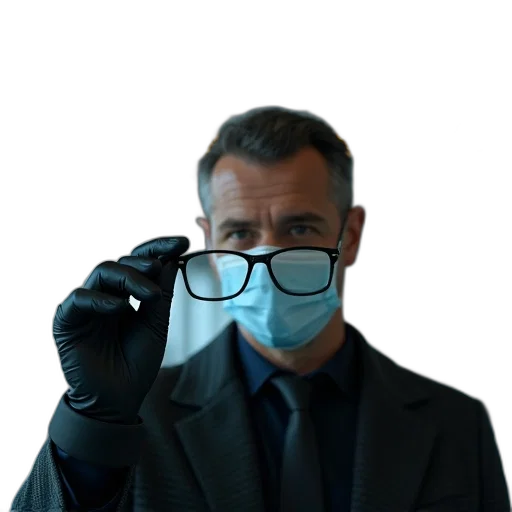 mask, staff, face, robot transparent PNG cut-out