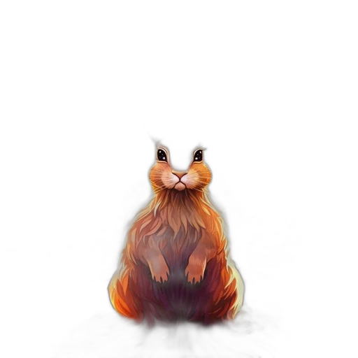 animal, creature, hair, dragon transparent PNG cut-out