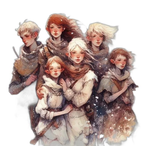 staff, fantasy art, concept art, watercolor transparent PNG cut-out