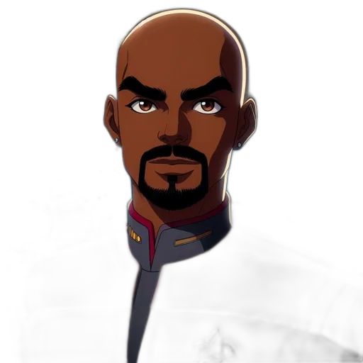 staff, face, concept art, comic book art transparent PNG cut-out