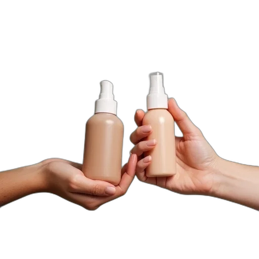 bottle, person, hand, woman transparent PNG cut-out