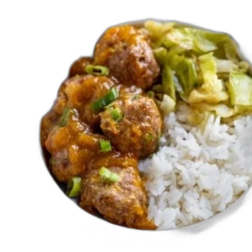 food, photorealistic, 3d render, bowl transparent PNG cut-out