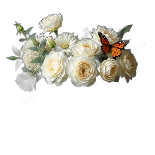 flower, crown, jewelry, staff transparent PNG cut-out