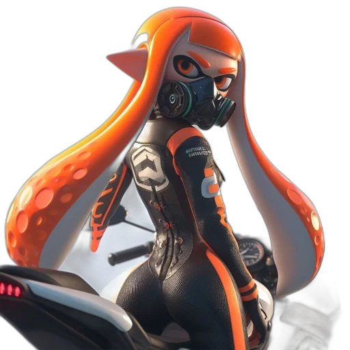 weapon, mask, robot, staff transparent PNG cut-out