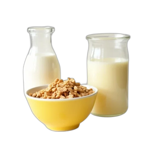 food, bowl, filled, cereal transparent PNG cut-out