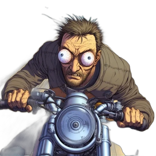 mask, face, jacket, creature transparent PNG cut-out
