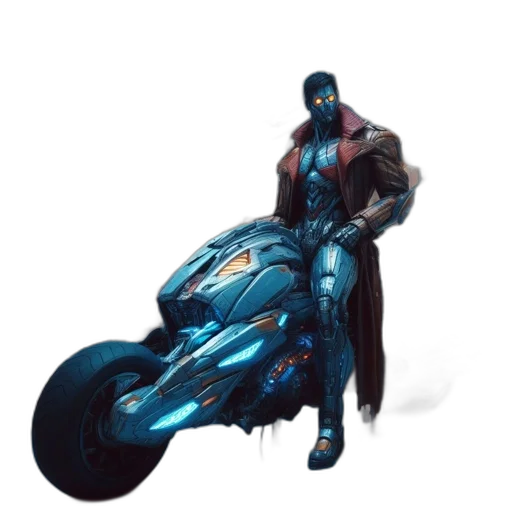 robot, weapon, concept art, comic book art transparent PNG cut-out