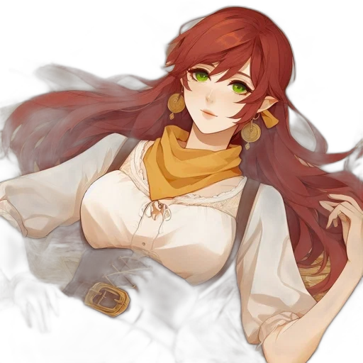 staff, fantasy art, pixel art, anime transparent PNG cut-out