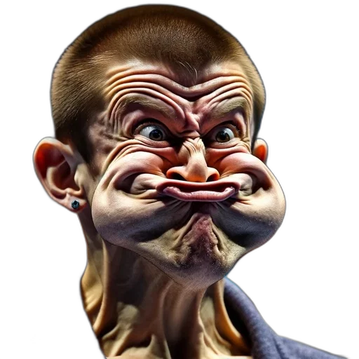 face, creature, mask, animal transparent PNG cut-out