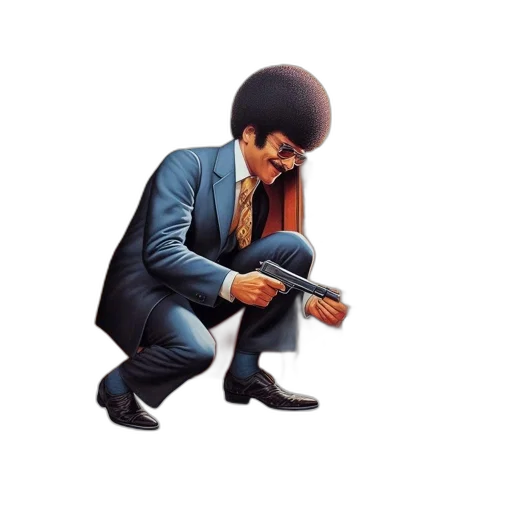 jacket, cartoon, concept art, pixel art transparent PNG cut-out