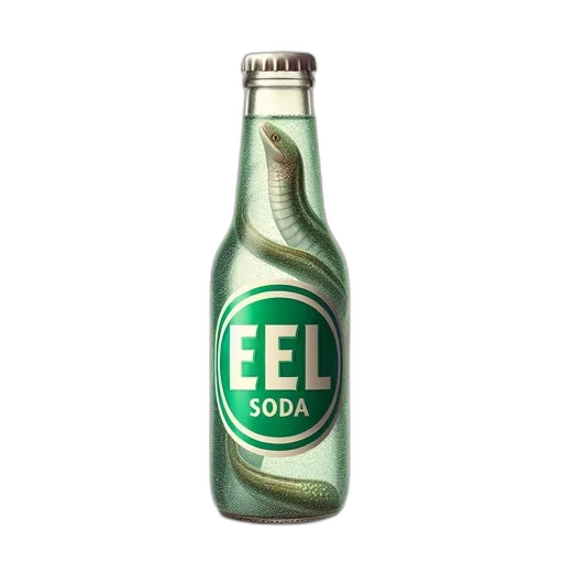 bottle, food, weapon, 3d render transparent PNG cut-out