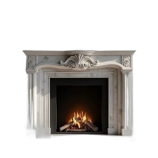furniture, photorealistic, 3d render, fire transparent PNG cut-out