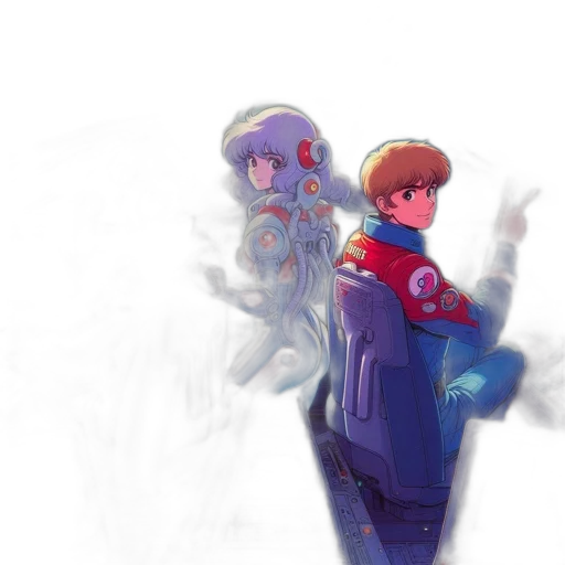 jacket, creature, mask, robot transparent PNG cut-out