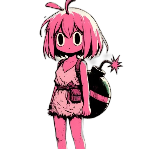 creature, dress, staff, animal transparent PNG cut-out