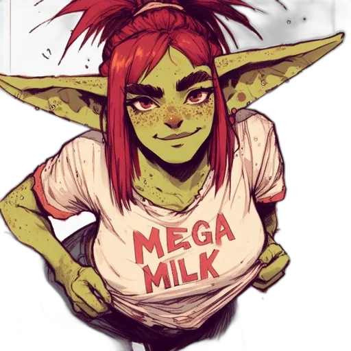 comic book art, concept art, fantasy art, pixel art transparent PNG cut-out